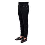 Slim Fit Jeans von Siviglia, in der Farbe Schwarz, aus Baumwolle, andere Perspektive, Vorschaubild