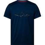 T-Shirt von mckinley, in der Farbe Blau, aus Polyester, andere Perspektive, Vorschaubild