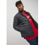 Steppjacke von Jack & Jones PlusSize, in der Farbe Schwarz, aus Polyester, andere Perspektive, Vorschaubild