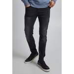 Slim Fit Jeans von Blend, in der Farbe Grau, aus Baumwolle, andere Perspektive, Vorschaubild