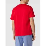T-Shirt von Schiesser, in der Farbe Rot, aus Baumwolle, andere Perspektive, Vorschaubild
