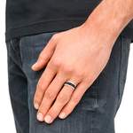 Fingerring von s.Oliver, in der Farbe Silber, aus Edelstahl, andere Perspektive, Vorschaubild