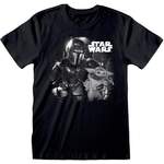 T-Shirt von Star Wars, in der Farbe Schwarz, aus Baumwolle, andere Perspektive, Vorschaubild