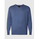 Herren-Pullover von Tommy Hilfiger Big & Tall, in der Farbe Blau, aus Baumwolle, Vorschaubild