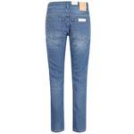 Slim Fit Jeans von Tela Genova, in der Farbe Blau, andere Perspektive, Vorschaubild