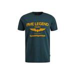 T-Shirt von PME LEGEND, in der Farbe Blau, aus Baumwolle, andere Perspektive, Vorschaubild