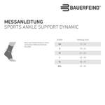 Socke von Bauerfeind Sports, in der Farbe Blau, aus Polyurethan, andere Perspektive, Vorschaubild