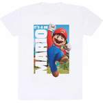 T-Shirt von Nintendo, in der Farbe Weiss, aus Baumwolle, andere Perspektive, Vorschaubild