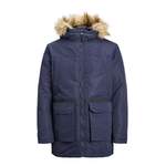 Parka von jack & jones, in der Farbe Blau, aus Polyacryl, Vorschaubild