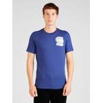 T-Shirt von G-Star Raw, in der Farbe Blau, aus Jersey, andere Perspektive, Vorschaubild