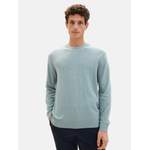 Herren-Pullover von Tom Tailor, in der Farbe Blau, aus Baumwolle, andere Perspektive, Vorschaubild