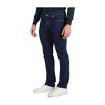 Slim Fit Jeans von Hand Picked, in der Farbe Blau, aus Baumwolle, andere Perspektive, Vorschaubild