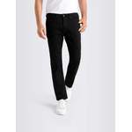 Slim Fit Jeans von MAC, in der Farbe Schwarz, aus Baumwolle, andere Perspektive, Vorschaubild