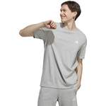 T-Shirt von Adidas, in der Farbe Silber, aus Baumwolle, andere Perspektive, Vorschaubild