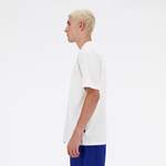 T-Shirt von New Balance, in der Farbe Weiss, andere Perspektive, Vorschaubild