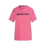 T-Shirt von United Colors of Benetton, in der Farbe Rosa, aus Jersey, andere Perspektive, Vorschaubild