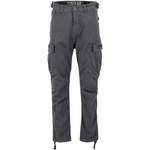 Cargohose von alpha industries, in der Farbe Grau, aus Baumwolle, andere Perspektive, Vorschaubild