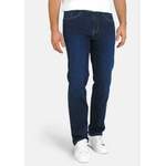 Slim Fit Jeans von PADDOCK'S, in der Farbe Blau, andere Perspektive, Vorschaubild