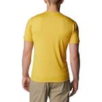Herrenshirt von Columbia, in der Farbe Gelb, aus Polyester, andere Perspektive, Vorschaubild