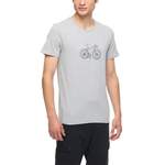 T-Shirt von Ragwear, in der Farbe Grau, andere Perspektive, Vorschaubild