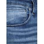 Slim Fit Jeans von Jack & Jones PlusSize, in der Farbe Blau, aus Polyester, andere Perspektive, Vorschaubild