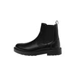 Chelsea-Boot von Pull&Bear, in der Farbe Schwarz, aus Polyurethan, andere Perspektive, Vorschaubild