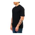 T-Shirt von John Smedley, in der Farbe Schwarz, aus Baumwolle, andere Perspektive, Vorschaubild