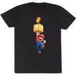 T-Shirt von Nintendo, in der Farbe Schwarz, aus Baumwolle, andere Perspektive, Vorschaubild