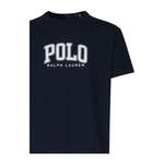 T-Shirt von Polo Ralph Lauren, in der Farbe Blau, aus Baumwolle, andere Perspektive, Vorschaubild