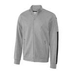 Herren-Sportjacke von JOY sportswear, in der Farbe Grau, aus Polyester, andere Perspektive, Vorschaubild