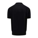 T-Shirt von Lardini, in der Farbe Schwarz, aus Baumwolle, andere Perspektive, Vorschaubild