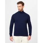 Rollkragenpullover von United Colors of Benetton, in der Farbe Blau, andere Perspektive, Vorschaubild