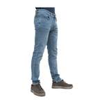 Slim Fit Jeans von Jeckerson, in der Farbe Blau, aus Stoff, andere Perspektive, Vorschaubild