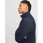 Steppjacke von jack & jones, in der Farbe Rot, aus Webstoff, andere Perspektive, Vorschaubild