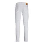 Slim Fit Jeans von jack & jones, in der Farbe Weiss, aus Baumwolle, andere Perspektive, Vorschaubild