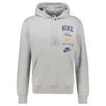 Kapuzenpullover von Nike Sportswear, in der Farbe Grau, aus Polyester, andere Perspektive, Vorschaubild