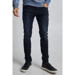 Slim Fit Jeans von Blend, in der Farbe Blau, aus Baumwolle, andere Perspektive, Vorschaubild
