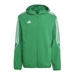 Trainingsjacke von adidas performance, in der Farbe Grün, aus Polyester, andere Perspektive, Vorschaubild