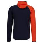 Fleecejacke von meru, in der Farbe Orange, aus Polyester, andere Perspektive, Vorschaubild