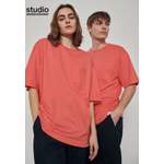 T-Shirt von studio seidensticker, in der Farbe Rosa, aus Baumwolle, andere Perspektive, Vorschaubild