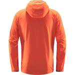 Fleecejacke von Haglöfs, in der Farbe Orange, aus Polyester, andere Perspektive, Vorschaubild