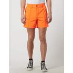 Jeans Shorts, in der Farbe Orange, aus Polyester, andere Perspektive, Vorschaubild