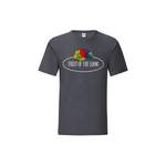 T-Shirt von Fruit Of The Loom, in der Farbe Grau, andere Perspektive, Vorschaubild