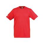 T-Shirt von uhlsport, in der Farbe Rot, aus Baumwolle, andere Perspektive, Vorschaubild