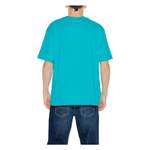 T-Shirt von Pharmacy Industry, in der Farbe Blau, aus Baumwolle, andere Perspektive, Vorschaubild