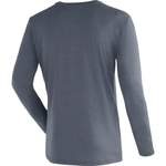 Langarm Shirt von maier sports, in der Farbe Grau, aus Polyester, andere Perspektive, Vorschaubild