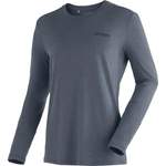 Langarm Shirt von maier sports, in der Farbe Grau, aus Polyester, Vorschaubild