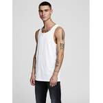 Tanktop von Jack&Jones, in der Farbe Weiss, aus Baumwolle, andere Perspektive, Vorschaubild