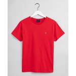 T-Shirt von Gant, in der Farbe Rot, aus Baumwolle, andere Perspektive, Vorschaubild