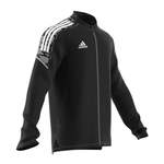 Sweatjacke von Adidas, in der Farbe Schwarz, aus Stoff, andere Perspektive, Vorschaubild